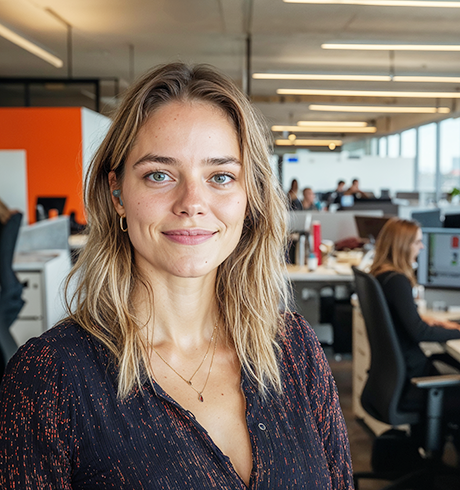 WORK Office Youngwoman 460X490px